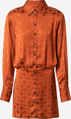 Robe-chemise 'Bree' Birgitte Herskind en marron : devant