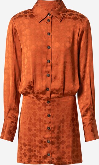 Rochie tip bluză 'Bree' Birgitte Herskind pe maro ruginiu, Vizualizare produs
