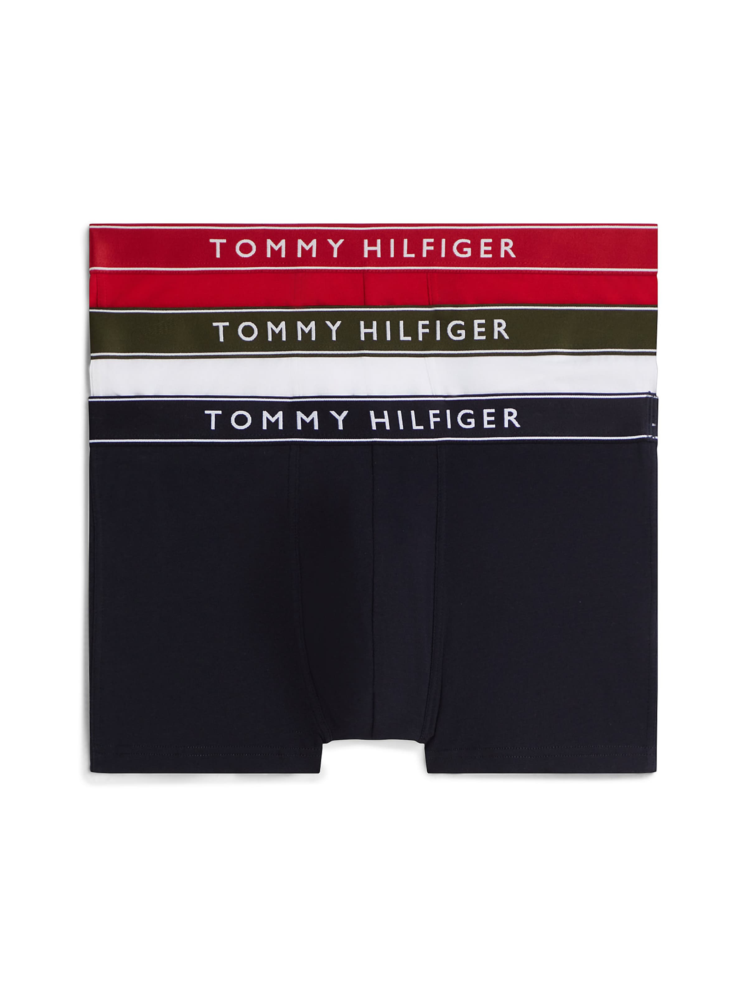 Boxers 'Essential' TOMMY HILFIGER en rouge : devant