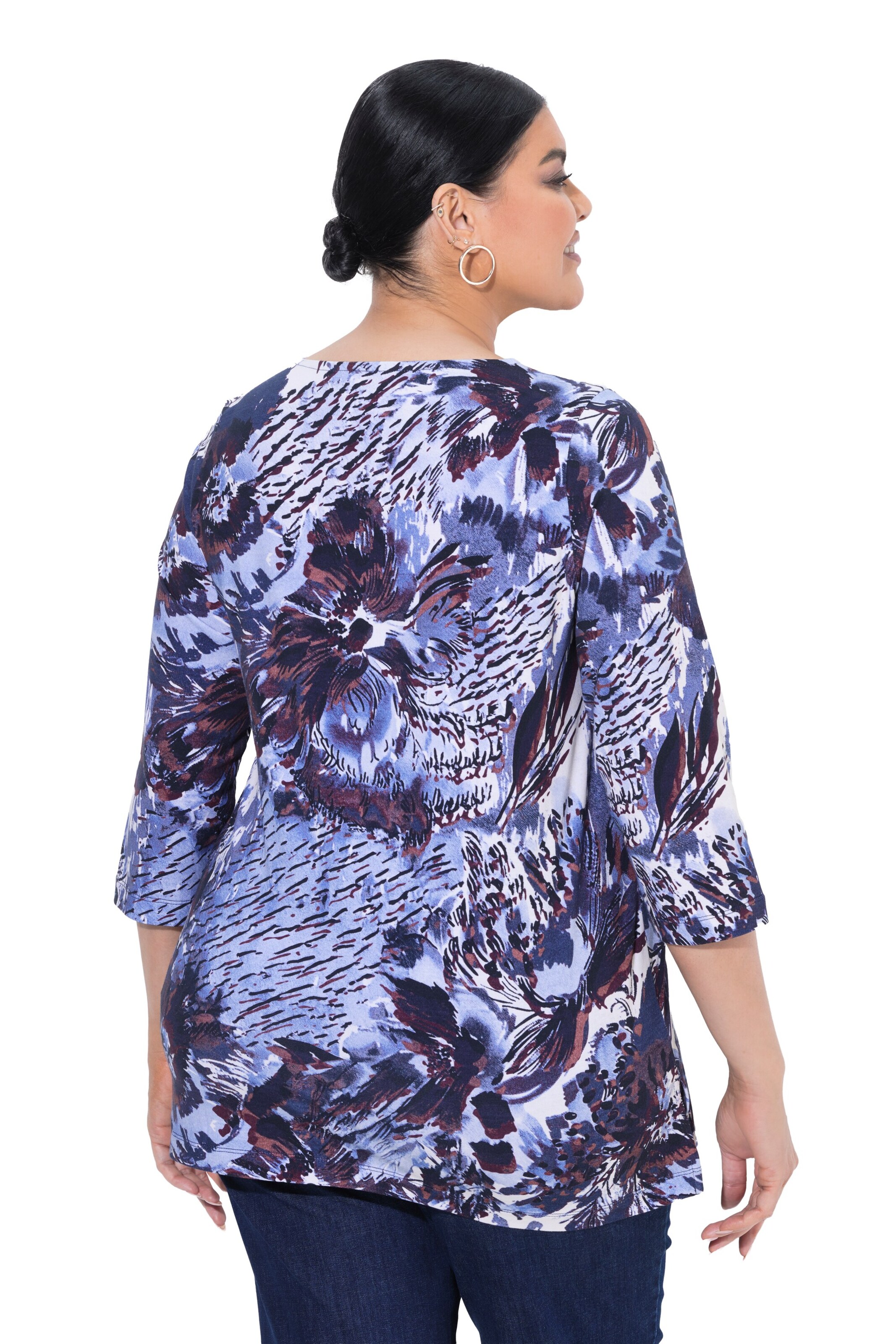 Ulla Popken Shirt in Blau