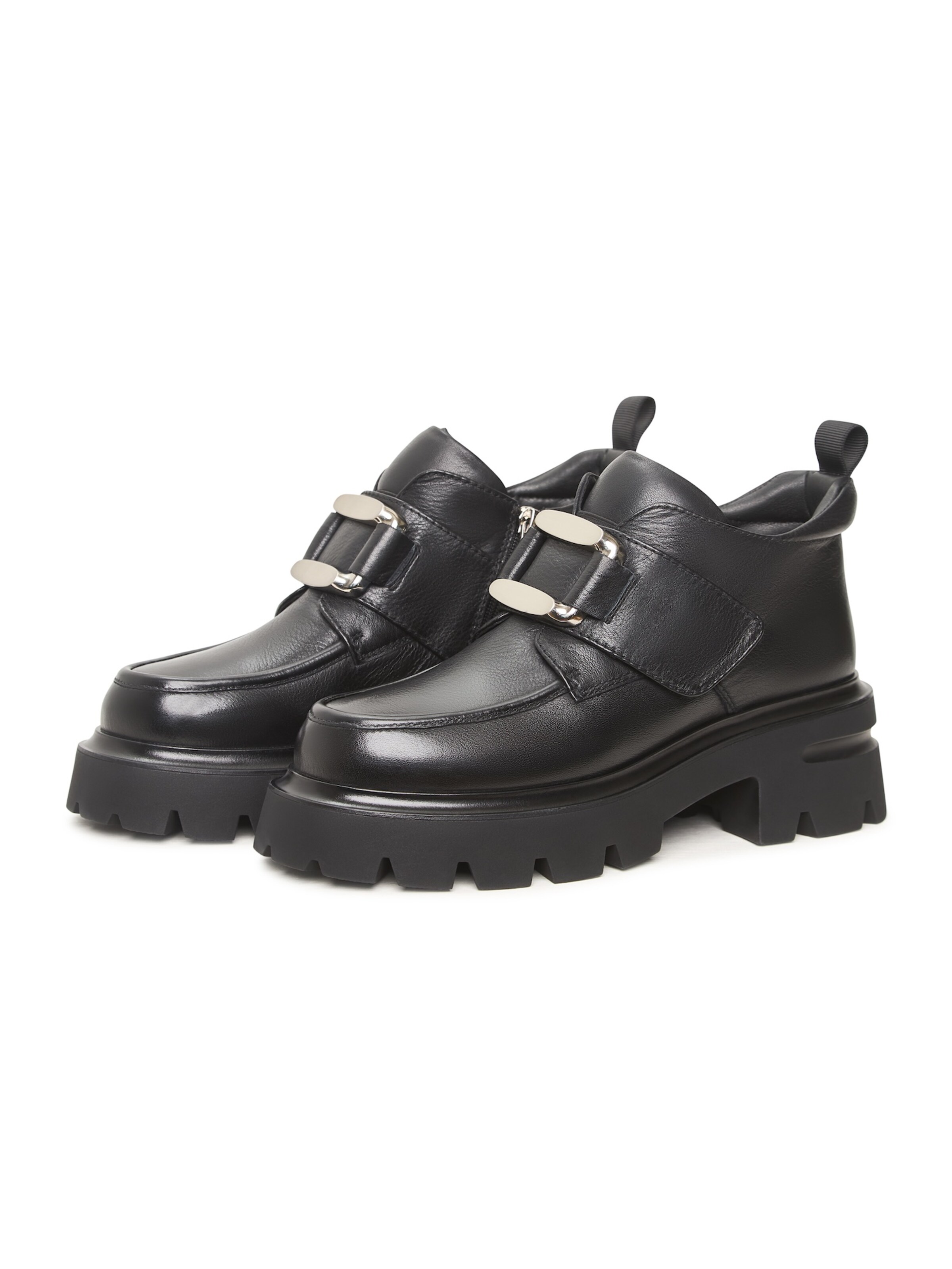 CESARE GASPARI Ankle Boots in Black