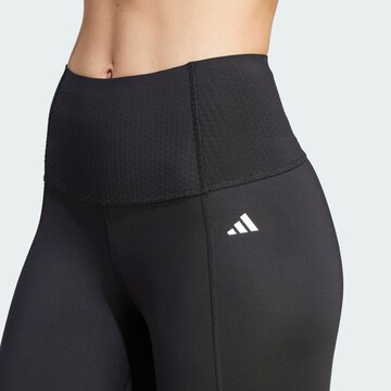 Skinny Pantalon de sport 'Optime Power' ADIDAS PERFORMANCE en noir