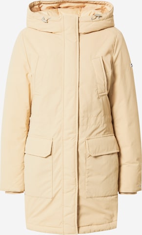 Tommy Jeans - Parka de inverno em bege: frente