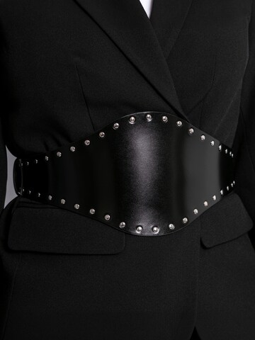 Haute Cuir - Cinturón 'Studded Cleope' en negro