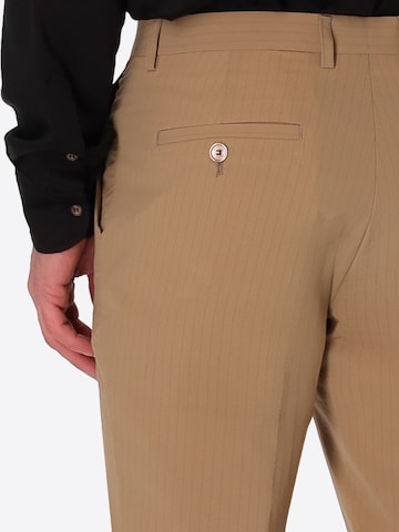Distretto12 Regular Chino 'CARRUBO' in Bruin
