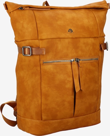 GREENBURRY Backpack 'Fanny' in Brown