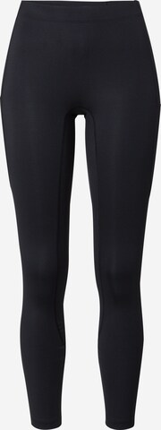 ADIDAS SPORTSWEAR - Skinny Calças de desporto 'Parley' em preto: frente