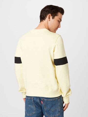 DIESEL Sweatshirt 'GINN' in Yellow