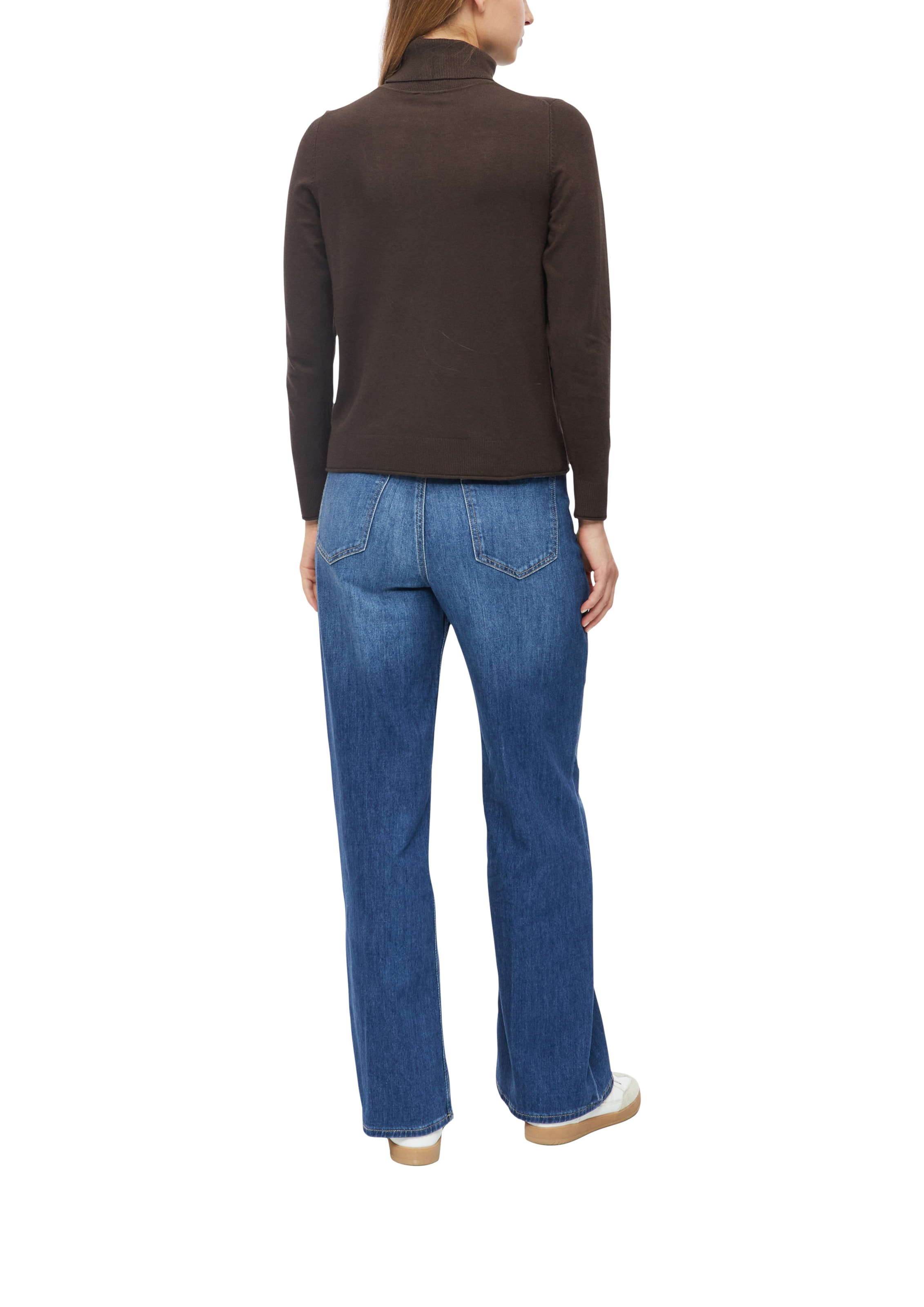 s.Oliver Pullover in Braun: Rückseite