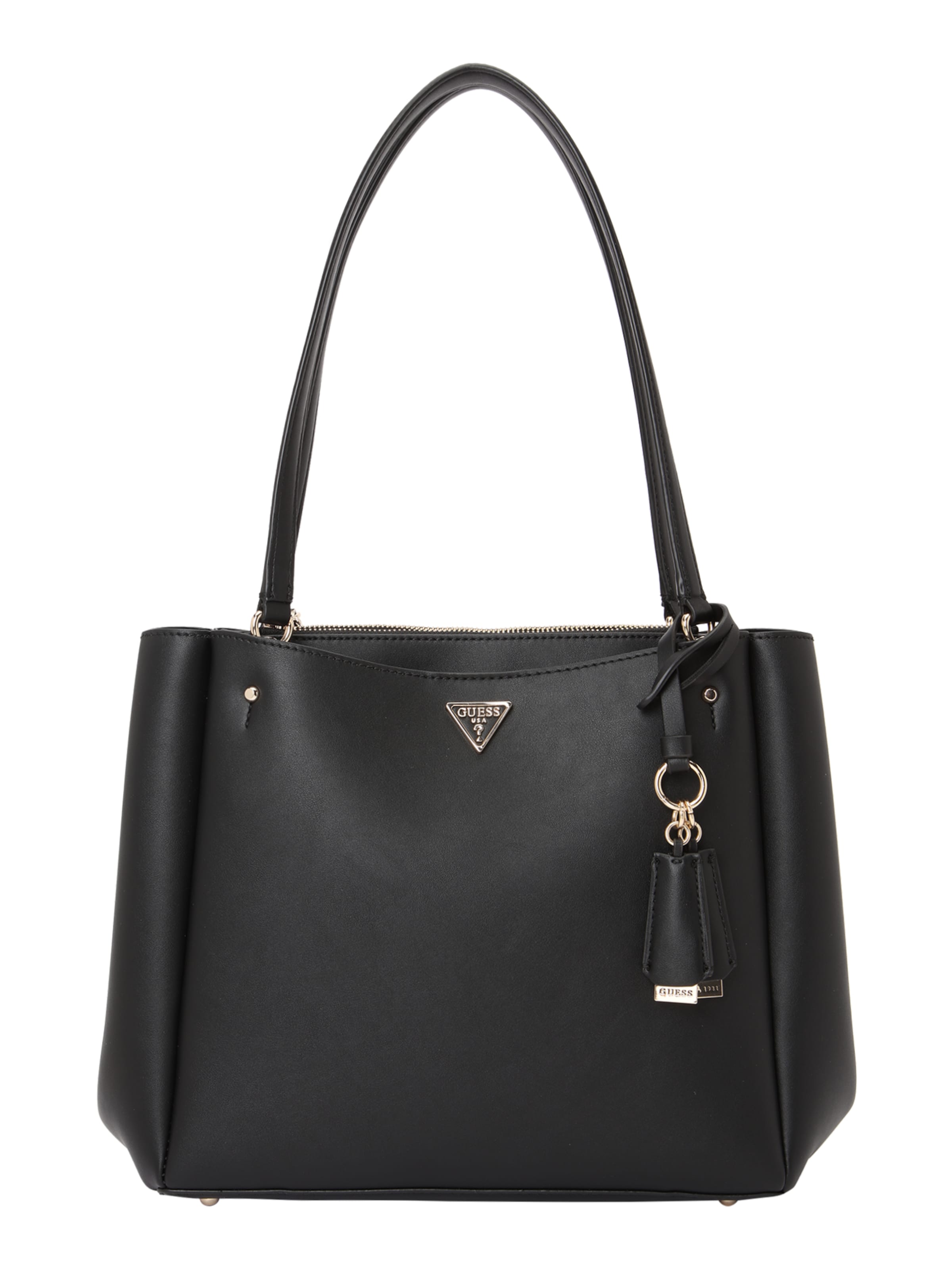 GUESS Shopper &#x27;TALENT MULTI COMP TOTE&#x27; in Black: front
