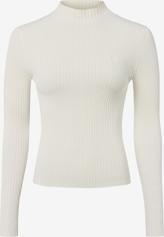 HUGO Pullover 'Sarmie' in Weiß: Vorderseite