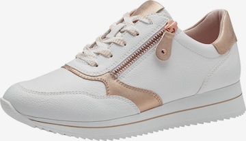 JANA Sneakers laag in Wit: voorkant