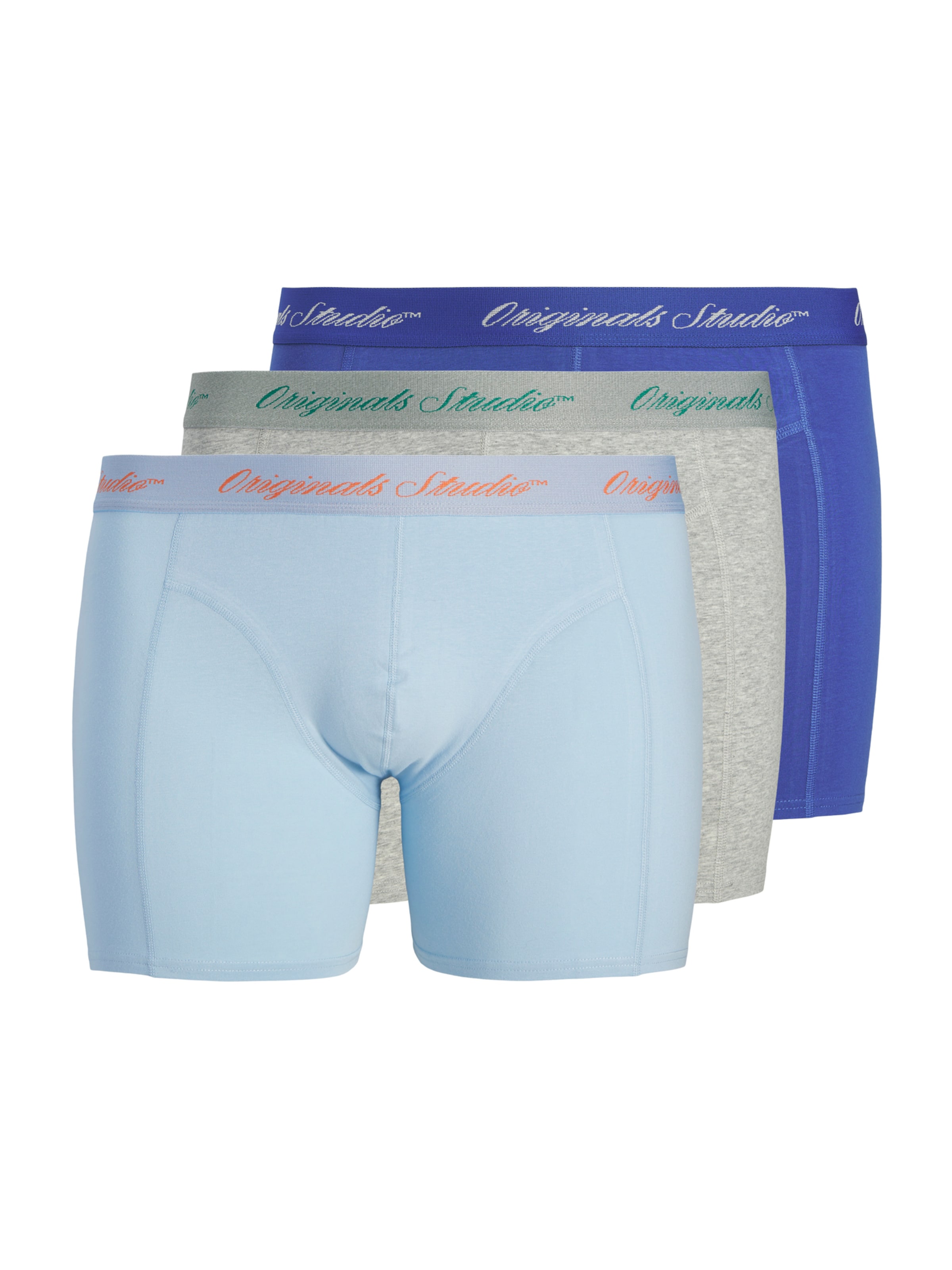 Boxers 'JACNORREBRO' JACK & JONES en bleu : devant