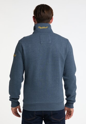 Schmuddelwedda Zip-Up Hoodie 'Yasanna' in Blue