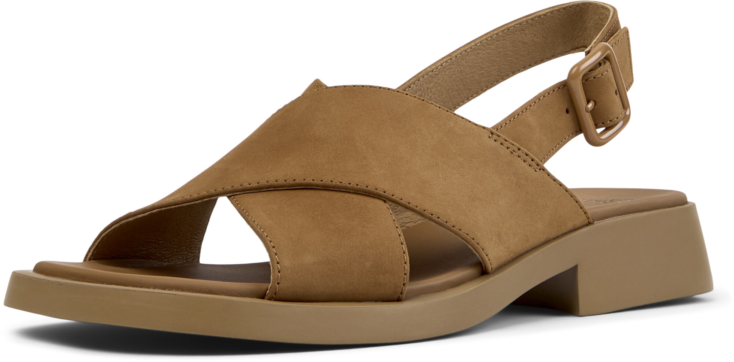 CAMPER Sandals 'Dana' in Brown: front