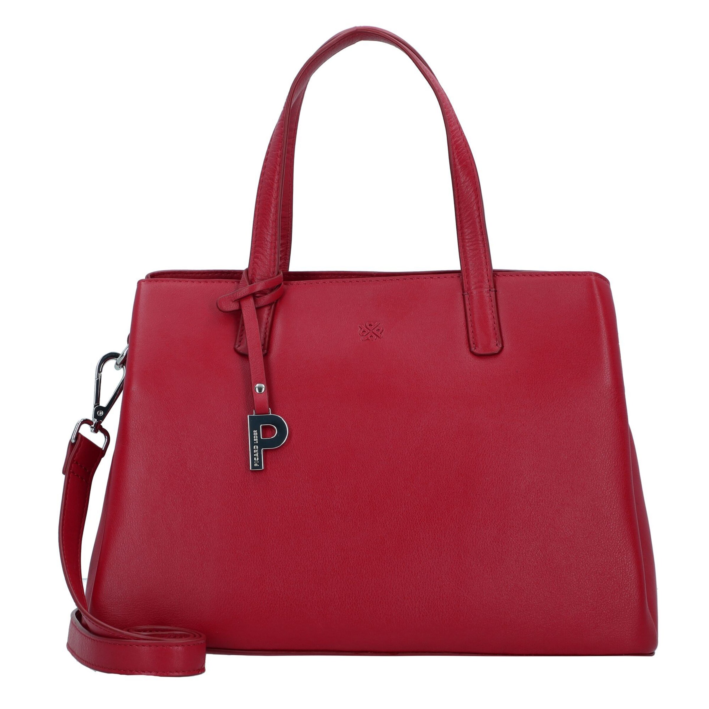 Sac bandoulière 'Bali' Picard en rouge : devant