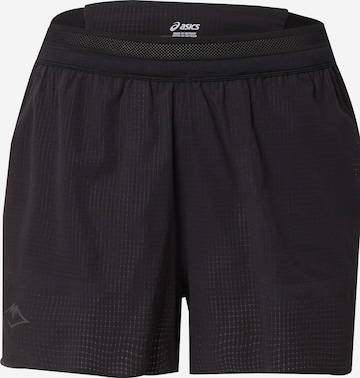 ASICS Обычный Спортивные штаны 'FUJITRAIL' в Черный: спереди