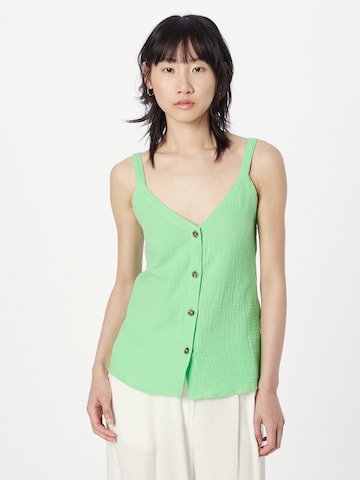 ONLY - Blusa 'THYRA' em verde: frente