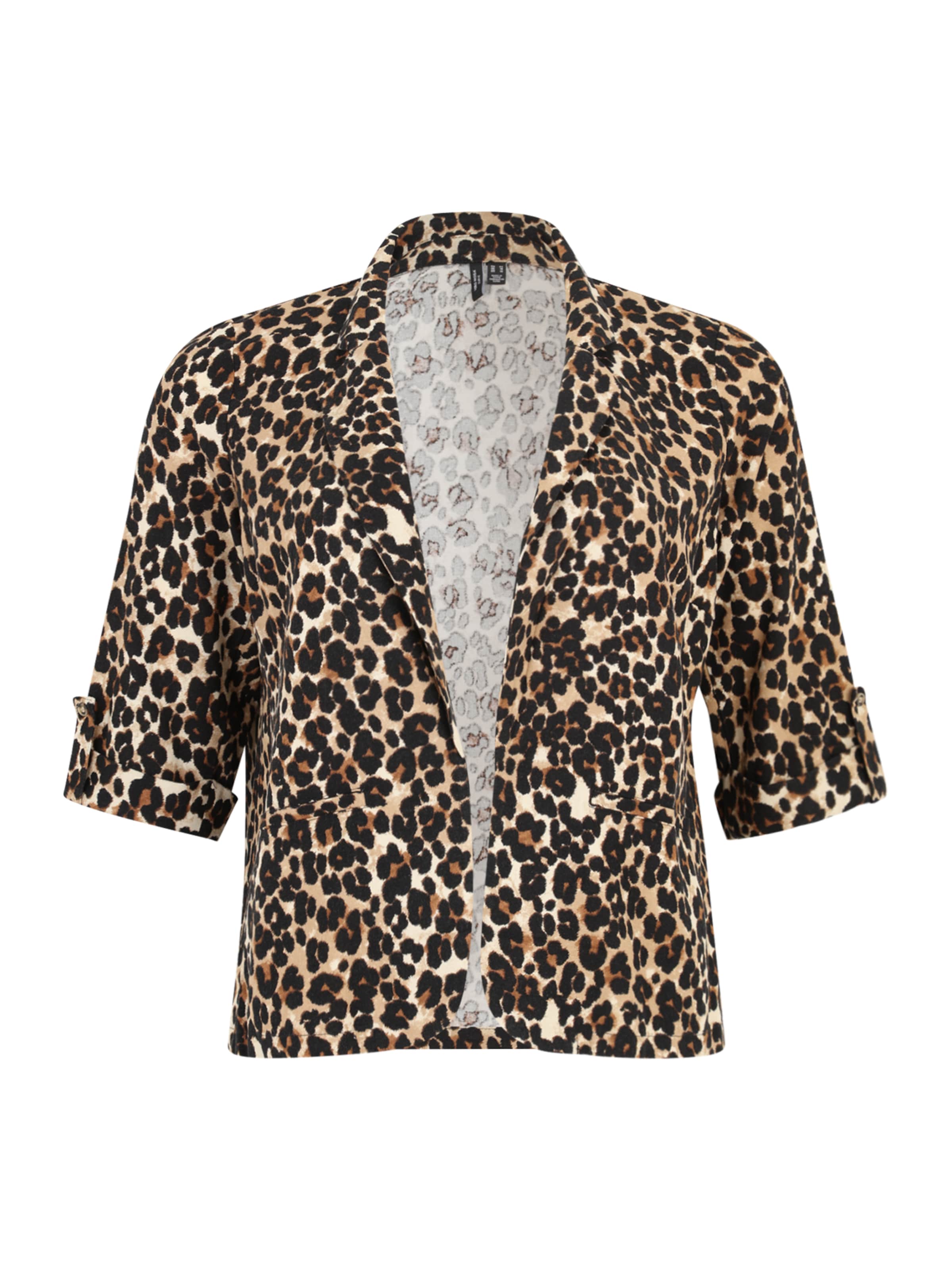 Vero Moda Curve Blazer 'VMCJESMILO' in Brown: front