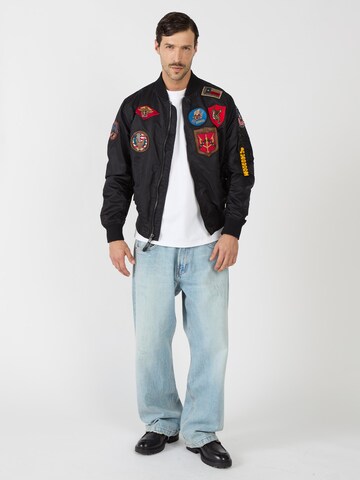 TOP GUN Tussenjas 'TG2024001' in Zwart