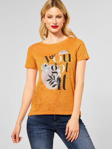 STREET ONE - Camiseta en amarillo: frente