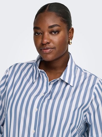 Camicia da donna 'CAROregon' di ONLY Carmakoma in blu