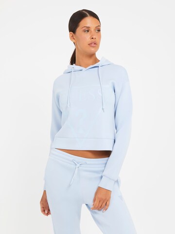 GUESS Sweatshirt in Blau: Vorderseite