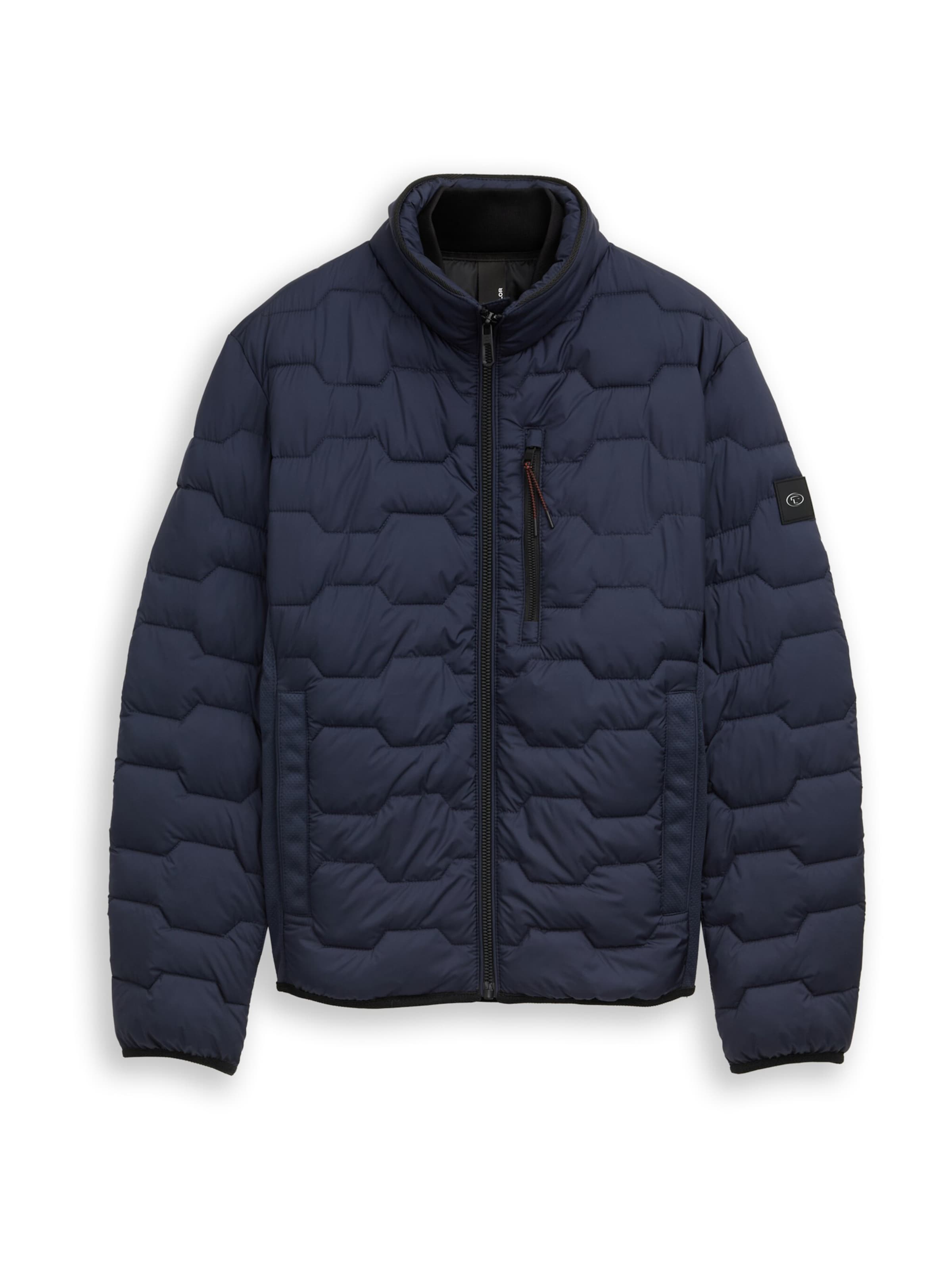 TOM TAILOR Between-Season Jacket in Blue: front