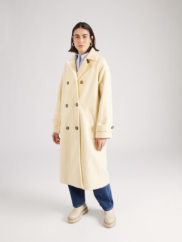 Manteau mi-saison Warehouse en jaune : devant