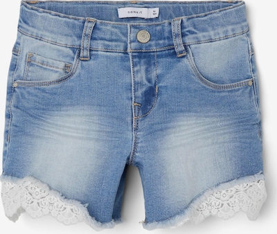 NAME IT Jeans 'Salli' in hellblau / offwhite, Produktansicht