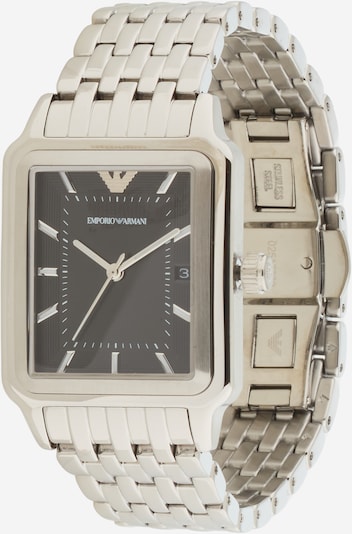 Emporio Armani Analoginen kello koossa One Size värissä musta / hopea, Tuotenäkymä