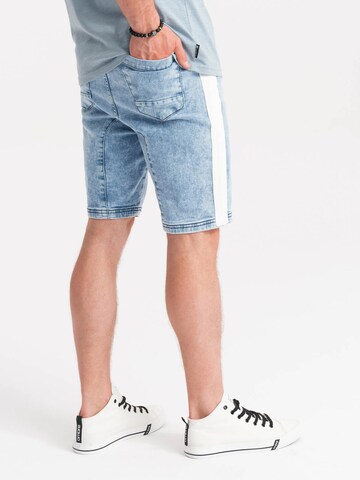 Ombre Regular Shorts 'W363' in Blau