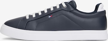 Sneaker low 'ICON COURT ESS' de la TOMMY HILFIGER pe albastru: față