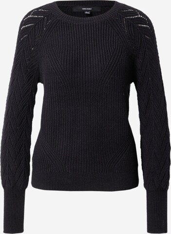 VERO MODA Pullover 'NICOLA' in Schwarz: predná strana