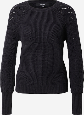 VERO MODA - Pullover 'NICOLA' em preto: frente