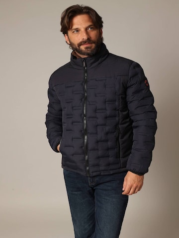 Veste mi-saison 'Nick' Deeluxe en bleu : devant