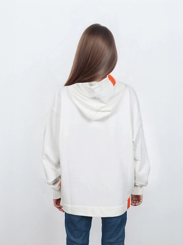 salzhaut Sweatshirt in Wit