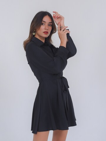 Robe-chemise 'Linnea' FRESHLIONS en noir