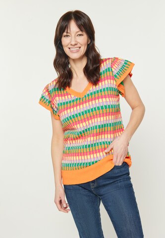 usha BLUE LABEL Trui in Oranje: voorkant