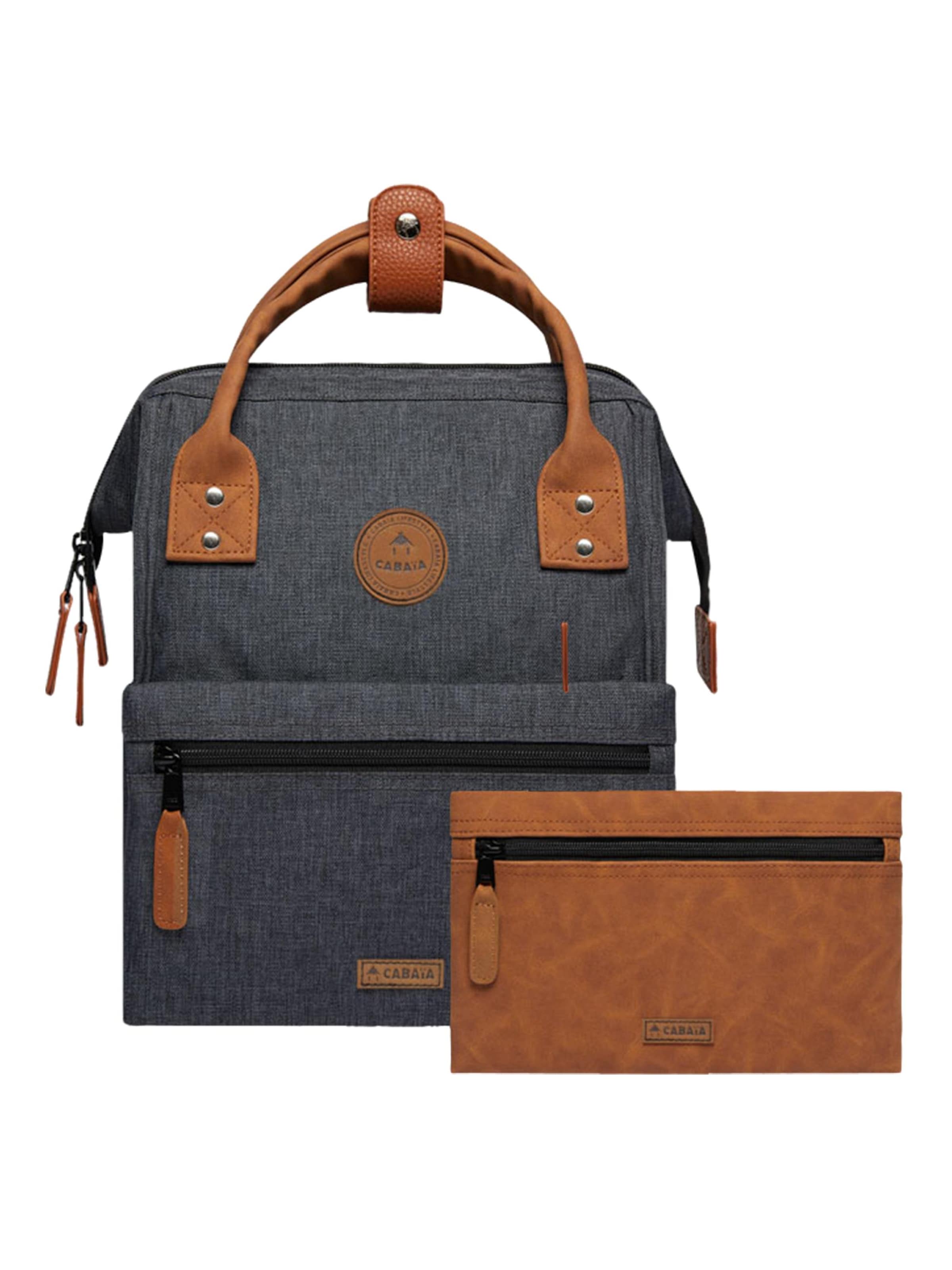 Cabaia Backpack 'Adventurer' in Blue: front