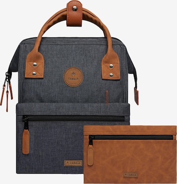 Cabaia Backpack in Grey: front