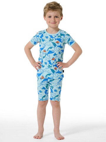 Pyjama ' Boys World ' SCHIESSER en bleu : devant