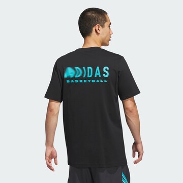 ADIDAS PERFORMANCE Performance shirt in Black: front