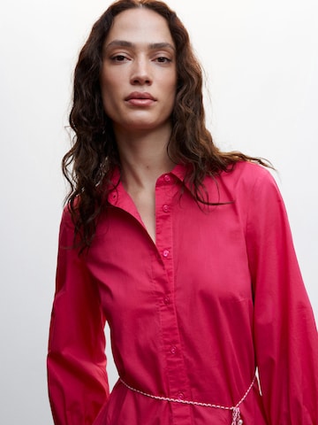 Robe-chemise 'Cornelia' MANGO en rose