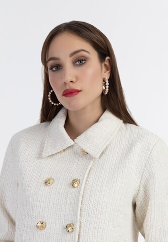 faina Between-season jacket in White