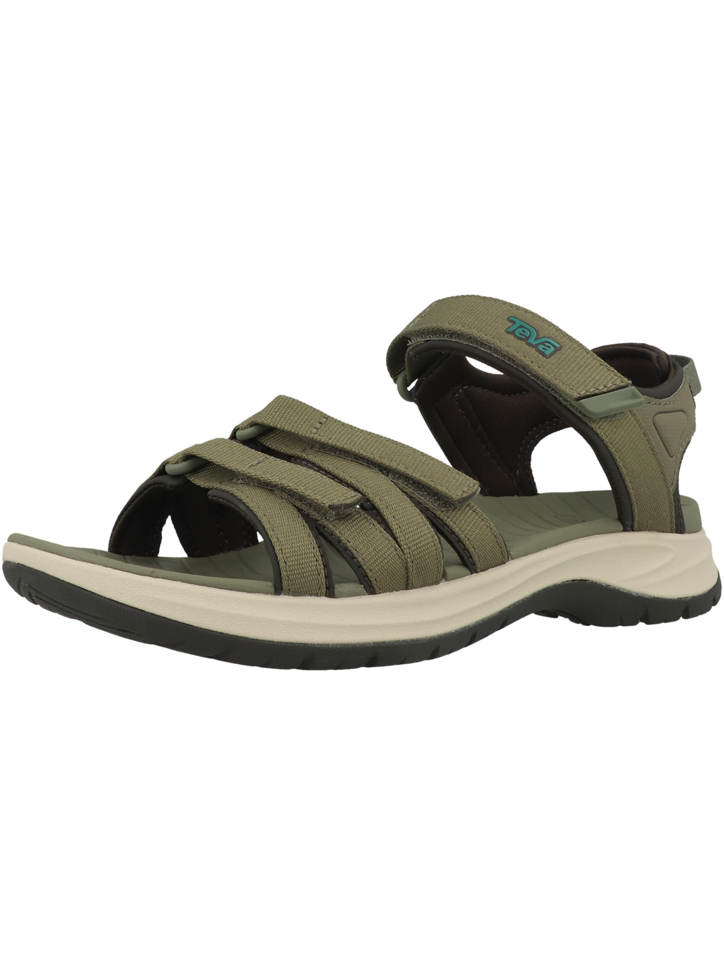 TEVA Wandelsandalen in Groen: voorkant