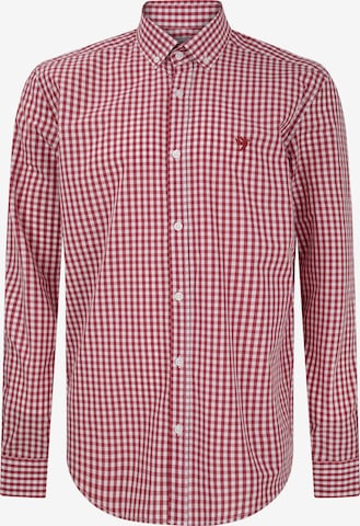 Felix HardyRegular Fit Košulja - crvena boja: prednji dio