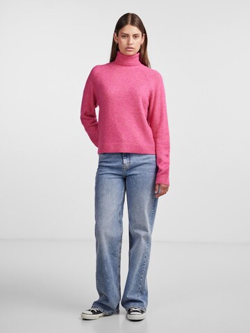 PIECES Sweater 'JULIANA' in Pink