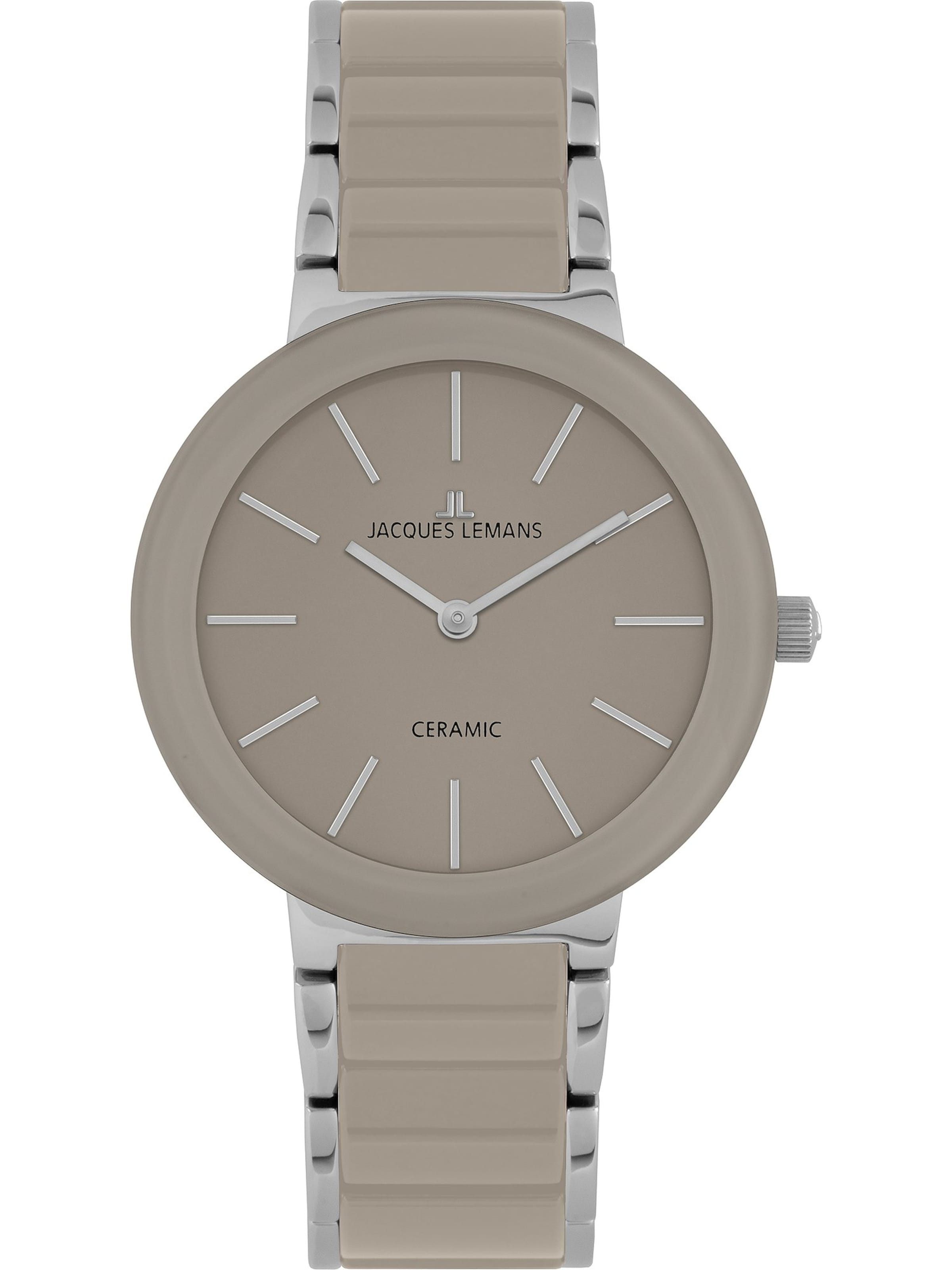Jacques Lemans Analog Watch in Beige: front