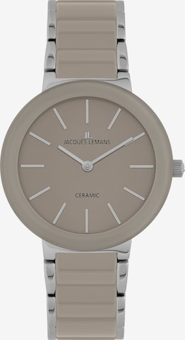 Jacques Lemans Uhr in Beige: Vorderseite